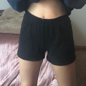 Justice Black Shorts